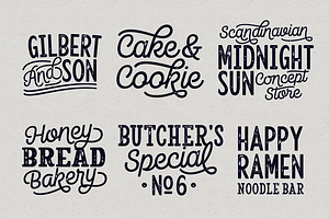 Camper Font Pack