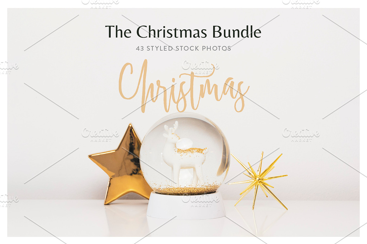 Christmas Styled Stock Photo Bundle, a Books & Magazine Mockup by GT Studio (Photo 5 of 45)