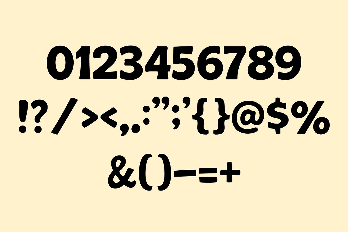 Chunky Joy, a Handwritten Font by Art StoreID (Photo 4 of 8)