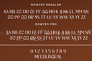 Rowyen – Sans Serif Font, a Sans Serif Font by NDNL Studio (Thumbnail 7 of 8)