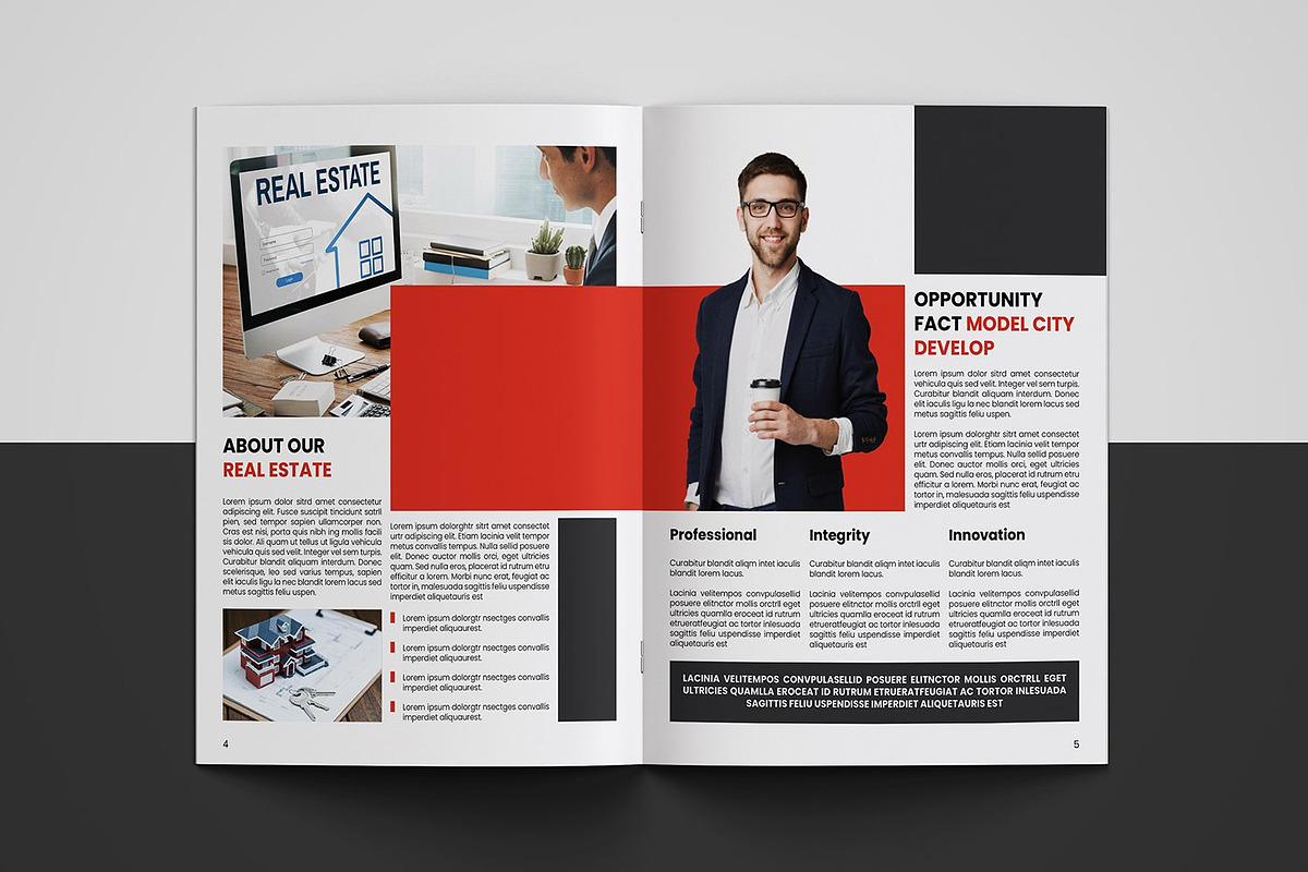 Real Estate Brochure, a Brochure Template by Template Shop (Photo 4 of 9)