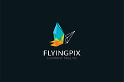 Flying Pixel, a Branding & Logo Template by Twelve.std (Thumbnail 3 of 4)