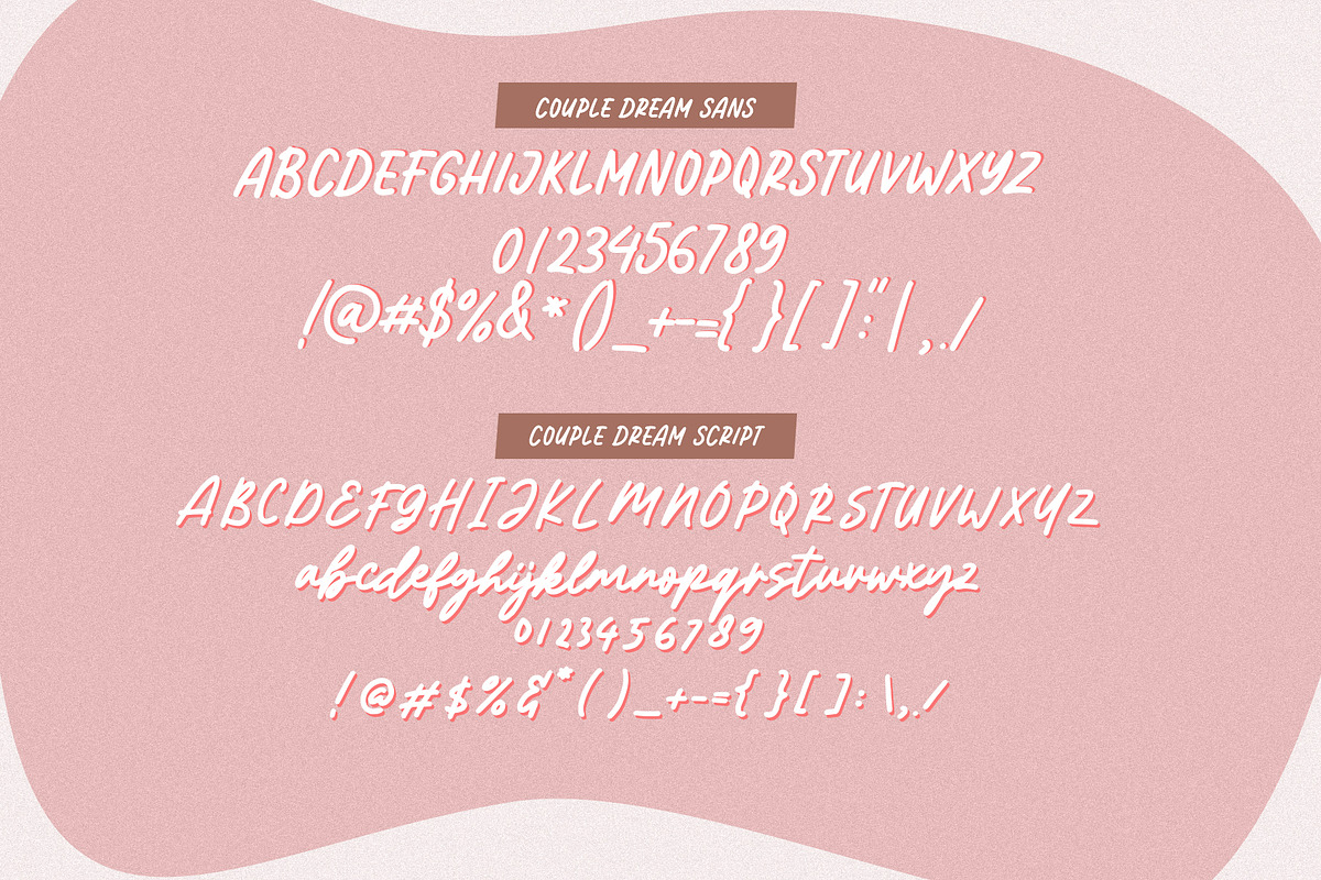 Couple Dream - Font Duo, a Script Font by MJB Letters (Photo 9 of 10)