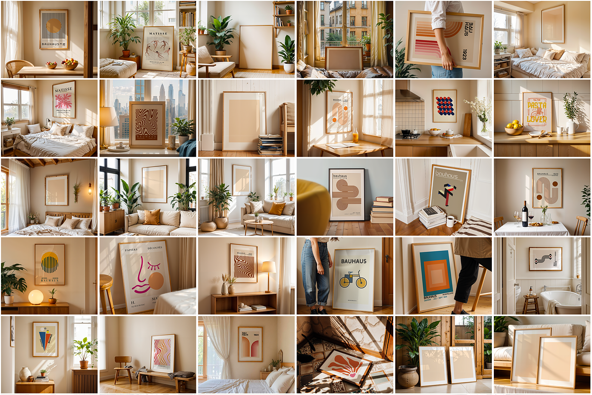 600+ Frame Mockup PSD Bundle Set, a Wearable Device Mockup by MockupShopi (Photo 13 of 23)