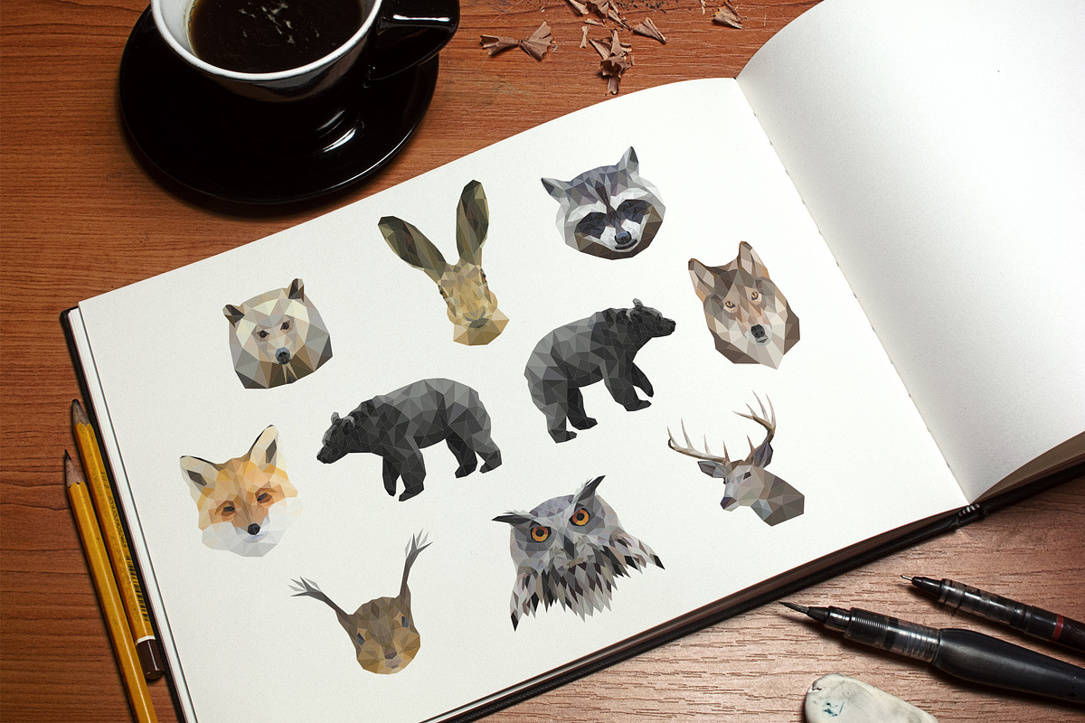 8+1 animals, an Object Graphic by Orange Soda (Photo 4 of 4)