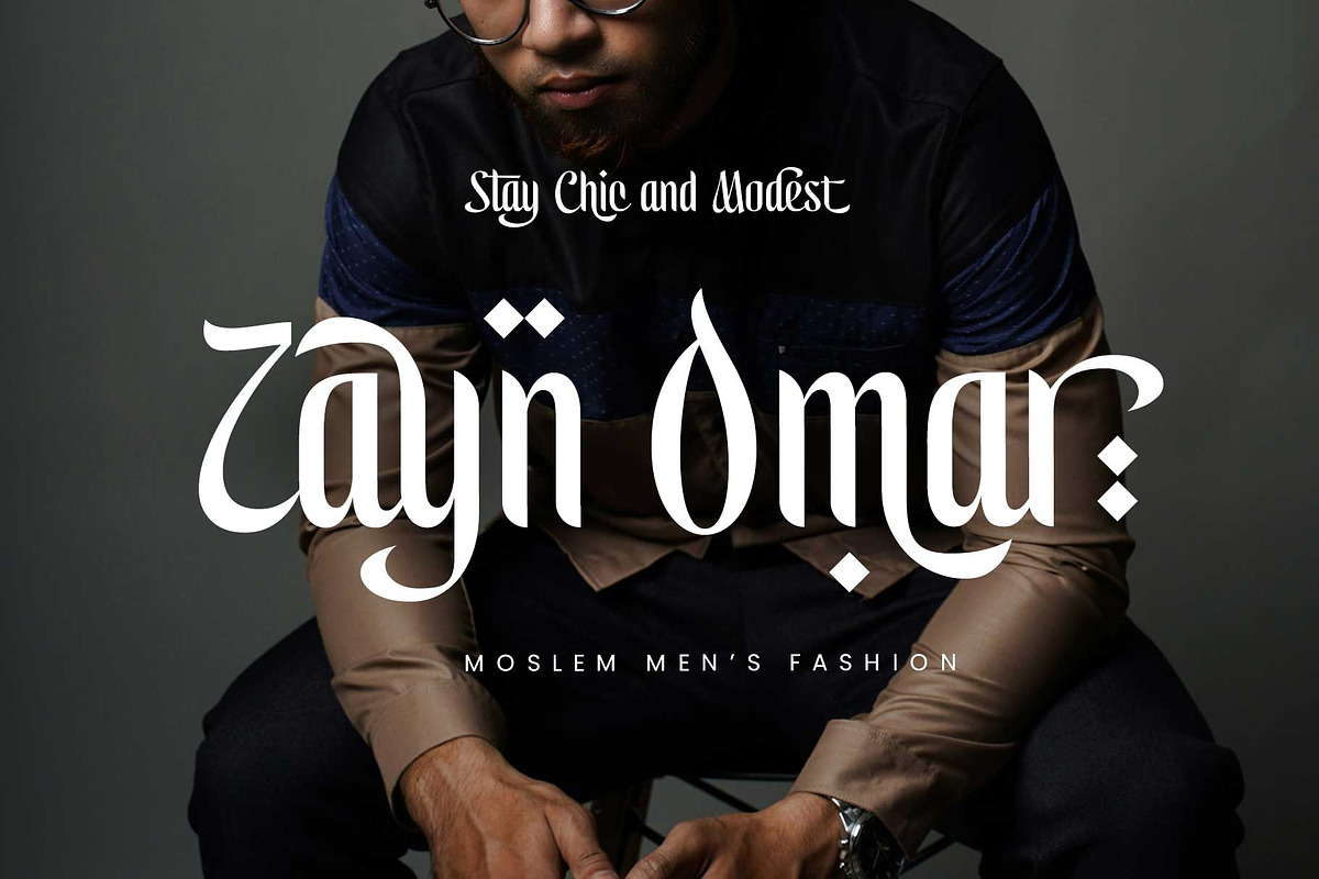 Safaniah - Arabic Style, a Script Font by Arterfak Project (Photo 3 of 14)