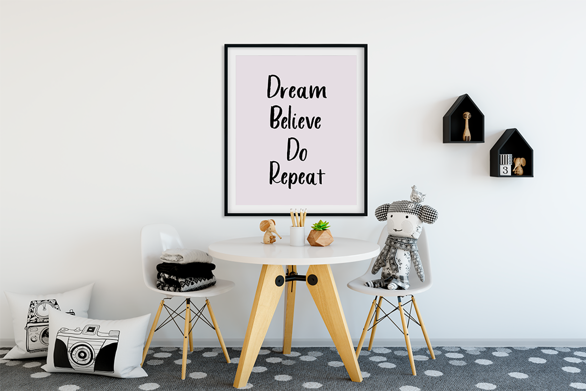 Make Believe Font, a Sans Serif Font by ElleMarieCalligraphy (Photo 9 of 14)