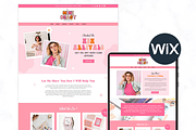 Pink Wix Website Template, a Wix Template by AdvertFox (Thumbnail 4 of 9)