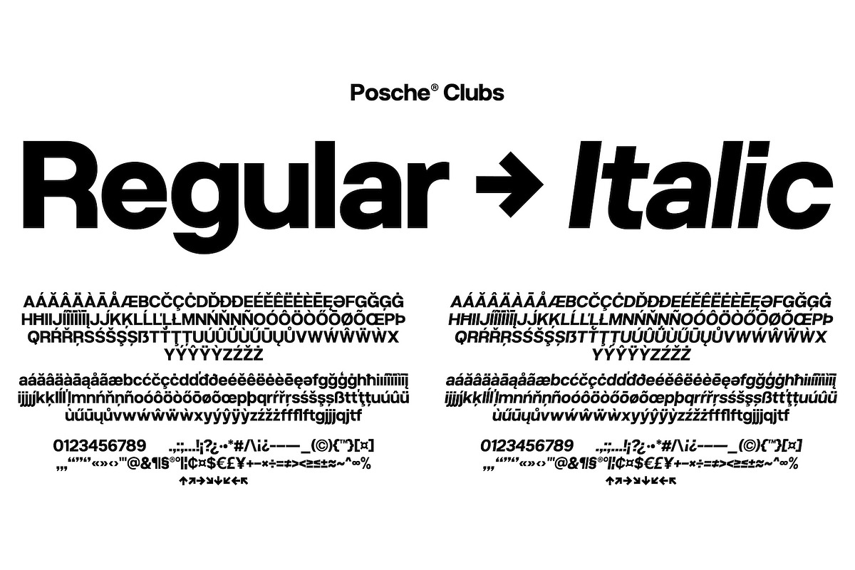 PS CLUB | Display Typeface, a Sans Serif Font by Posche Type (Photo 3 of 11)