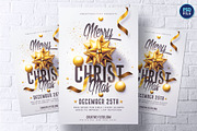 Christmas Flyer Template, a Print Template by Rome B Creation (Thumbnail 1 of 2)