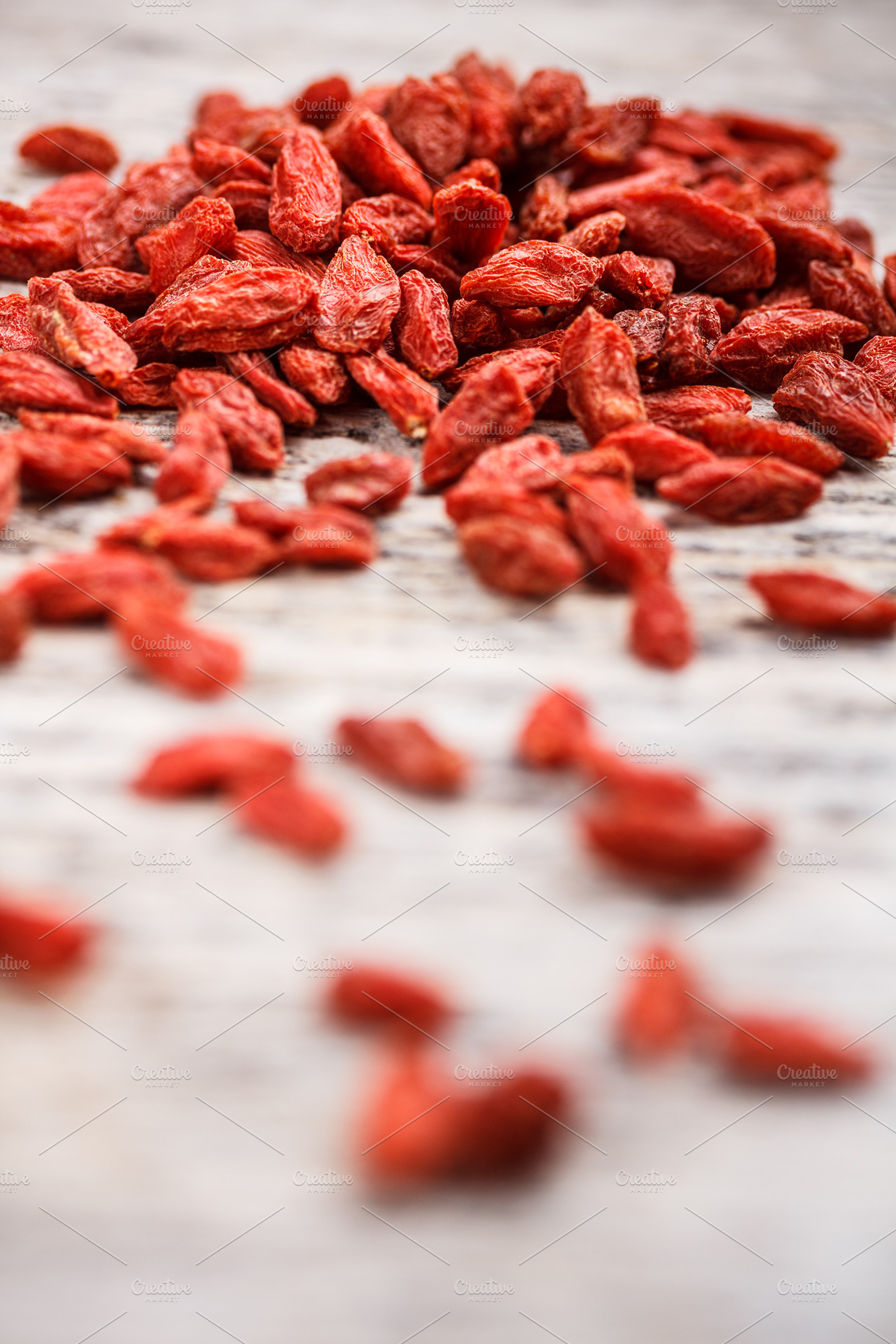 Goji Berries Containing Goji Heap And Berry