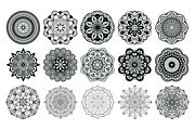 Mandalas big bundle design elements, a Pattern Graphic by Tierre3012 (Thumbnail 5 of 21)