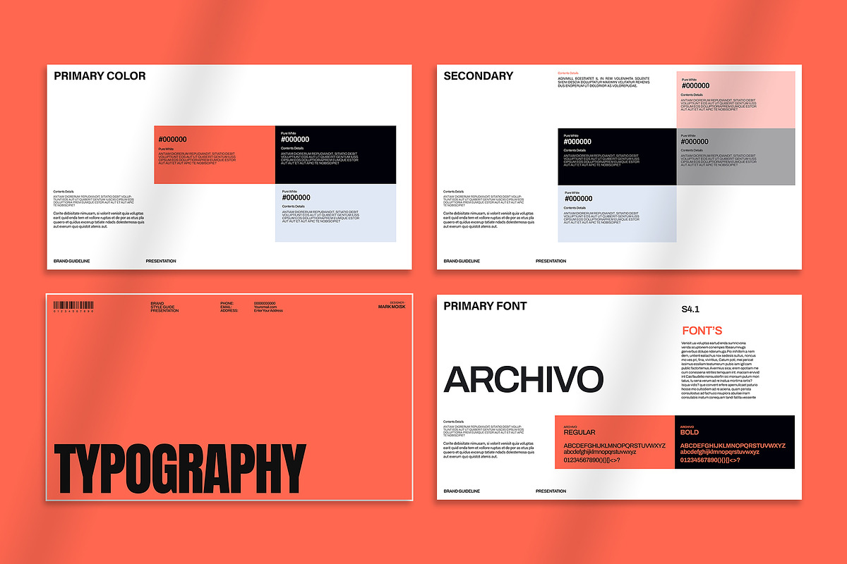 Brand Guideline Presentation, a Presentation Template by Oriofix (Photo 8 of 10)