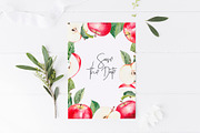 Apple Clipart Collection, an Illustration by YuliyaArtGarden (Thumbnail 5 of 8)