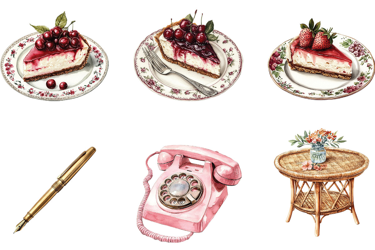 The Golden Girls Clipart, a Seasonal Illustration by Designking (Photo 3 of 5)