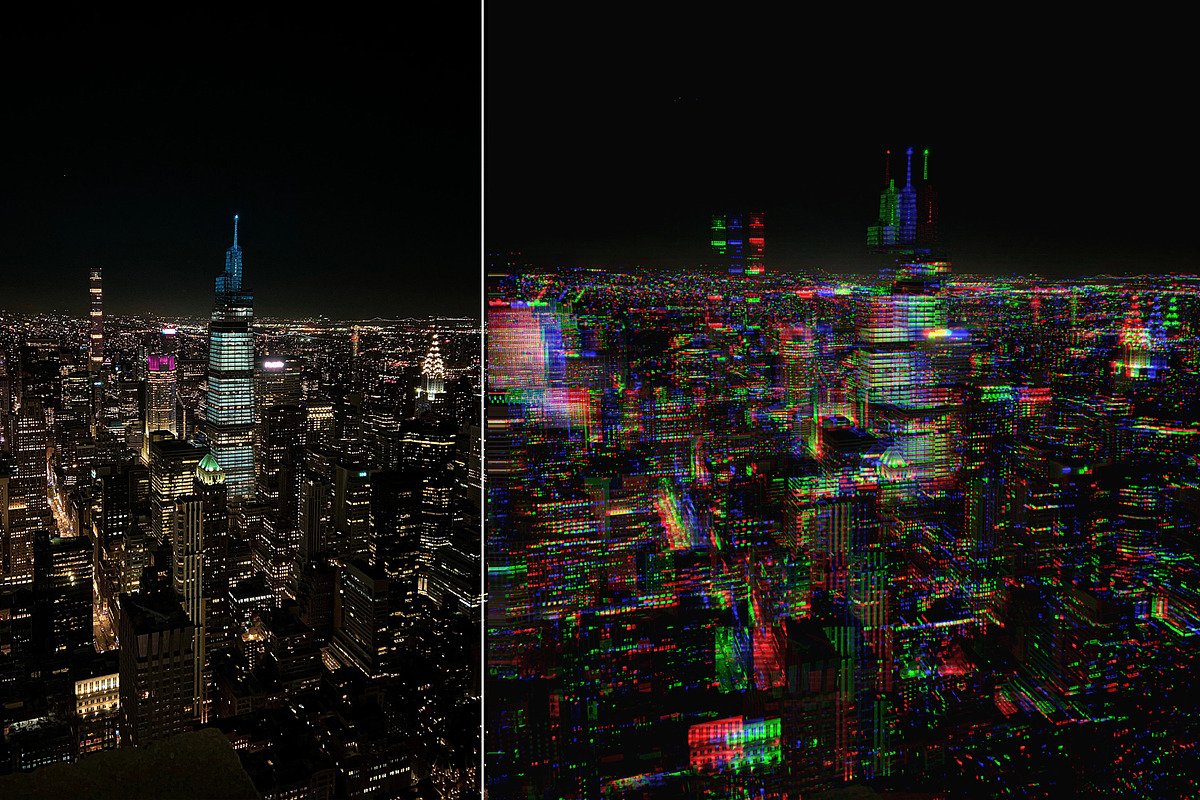 Glitch Effect Photoshop Actions, an Action Add-On by Dene Studios (Photo 13 of 15)