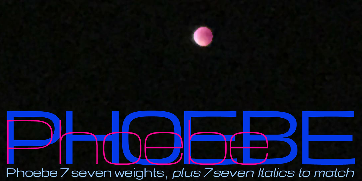 Phoebe, a Sans Serif Font by Wiescher-Design (Photo 1 of 9)