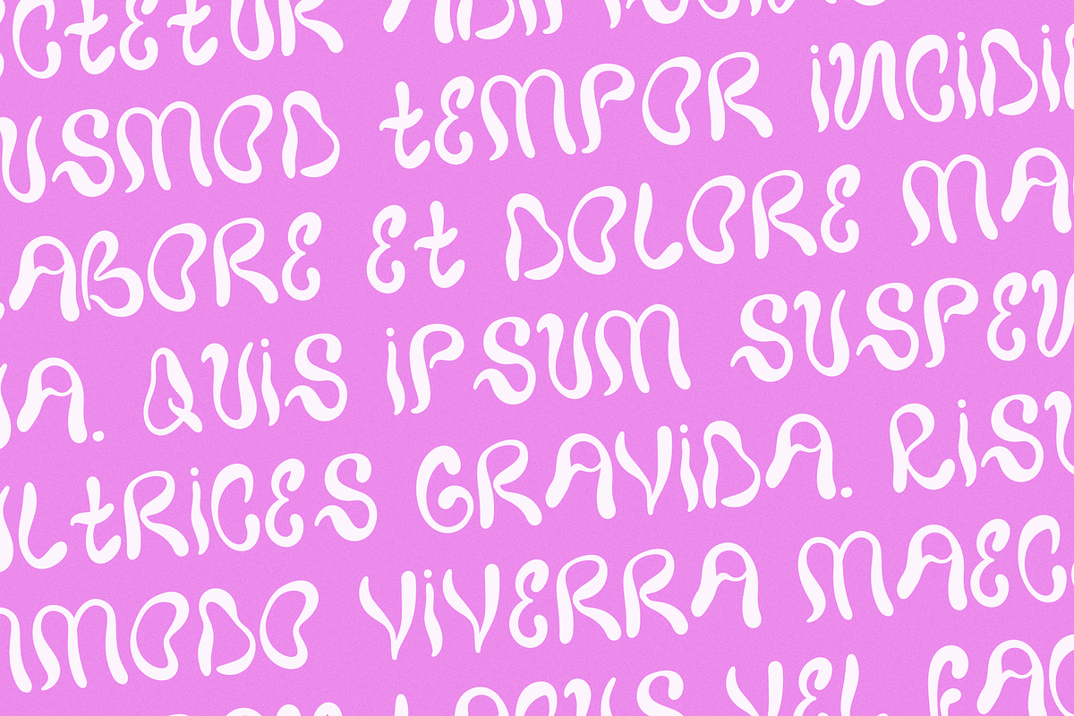 Slurvanta - Liquid Display Font, a Handwritten Font by Indotype Foundry (Photo 4 of 10)