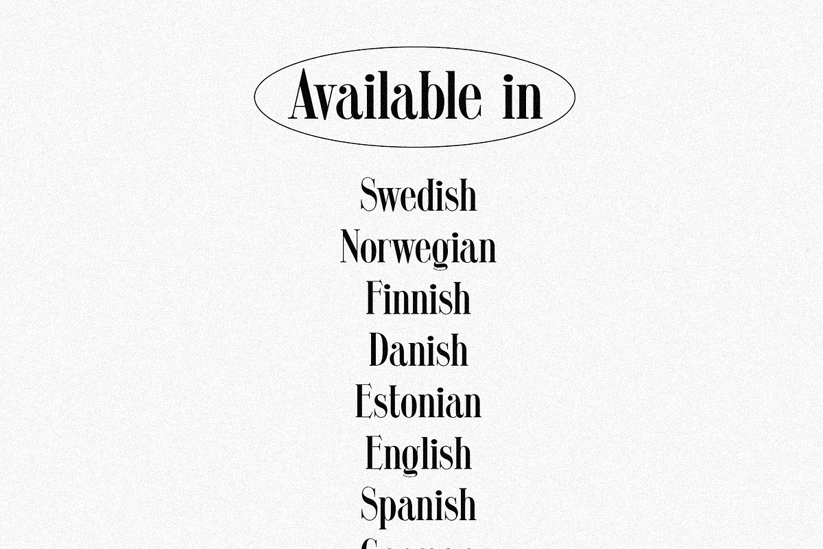MC Brekkå - Font, a Serif Font by McLetters (Photo 7 of 11)