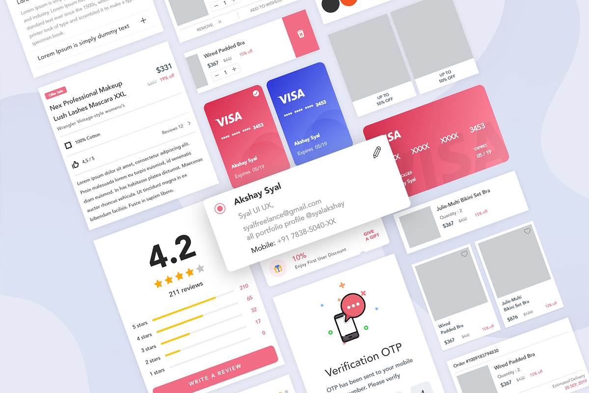 Care me - Lingeries Ecommerce UI Kit, an UI Kit Template by SyalUIUX (Photo 9 of 12)