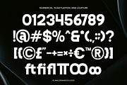 Hezba - Modern Sans Serif Font, a Sans Serif Font by Flawless And Co (Thumbnail 9 of 10)