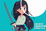 Pixel Art Studio Action, an Action Add-On by DesignRocket (Thumbnail 2 of 9)