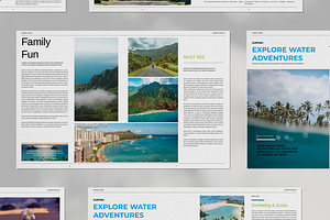 Travel Guide Brochure Template