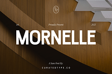 Mornelle - Modern Sans Font