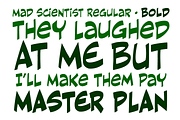 Mad Scientist - lively cartoon font, a Handwritten Font by Comicraft Fonts (Thumbnail 2 of 3)