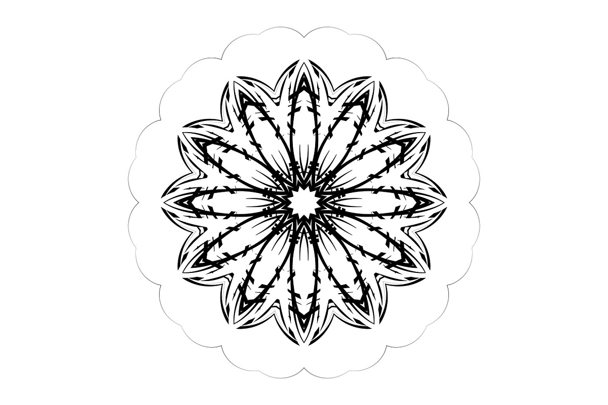 High Quality Mandala Clipart Bundle, a Decorative Illustration by NJ Himel (Photo 92 of 103)
