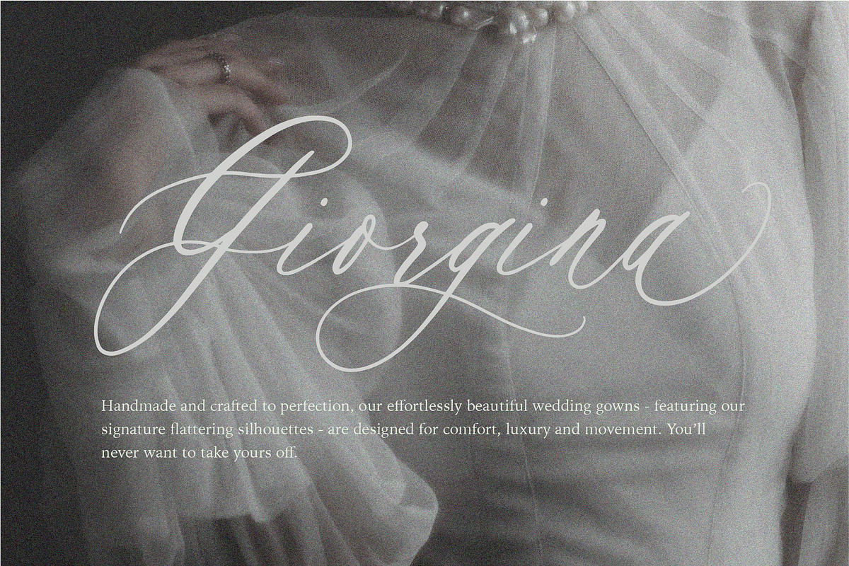 Autumn Melody // Wedding Calligraphy, a Script Font by PeachCreme (Photo 9 of 20)
