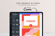 Etsy Shop Kit Bright Boho, a Branding & Logo Template by Macarons and Mimosas (Thumbnail 6 of 9)