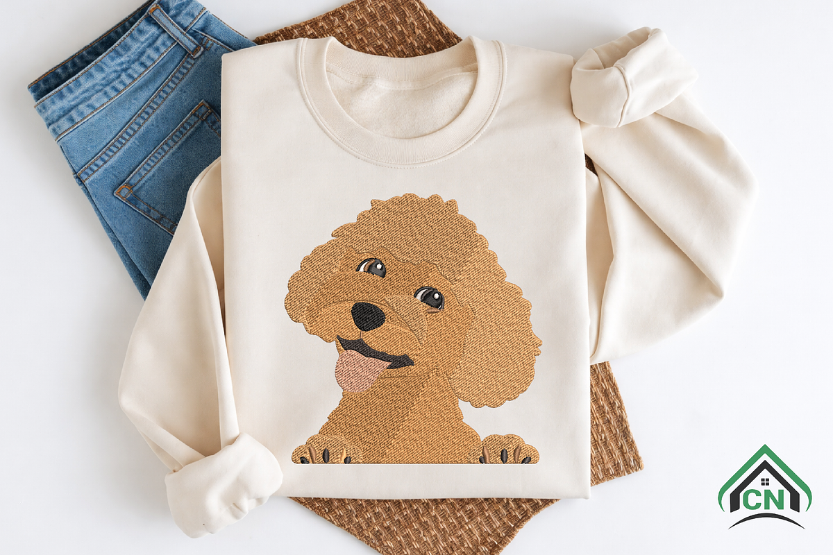 Cute Dog Faces Embroidery Bundle, a Solid Icon by Craft Nest (Photo 3 of 6)