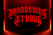 SabsoR Metal Horror Font, a Blackletter Font by dansdesign (Thumbnail 8 of 8)