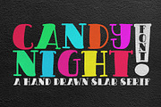 CANDY NIGHT FONT, a Sans Serif Font by FadeLine Studio (Thumbnail 1 of 8)