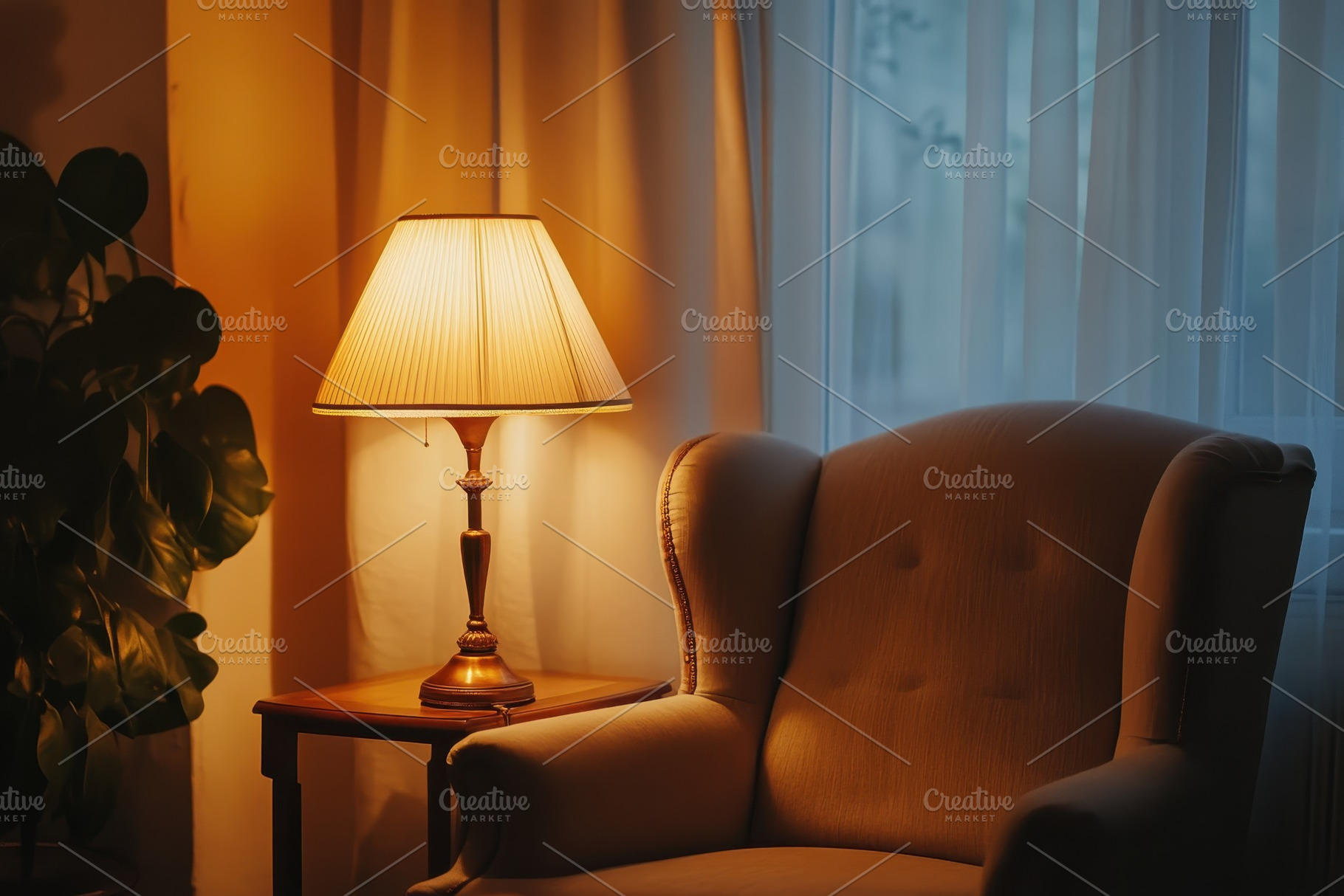 Cozy living room feature, a Photo by Pavel_design