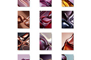Glossy Fluid Flow - 90 Images Bundle, a Background Photo by Studio ANNA (Thumbnail 4 of 10)