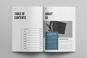 Company Brochure Template, a Brochure Template by E-Type (Thumbnail 2 of 7)