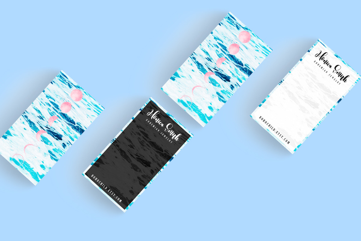Boho Child Business Card, a Business Card Template by cadinera (Photo 6 of 11)