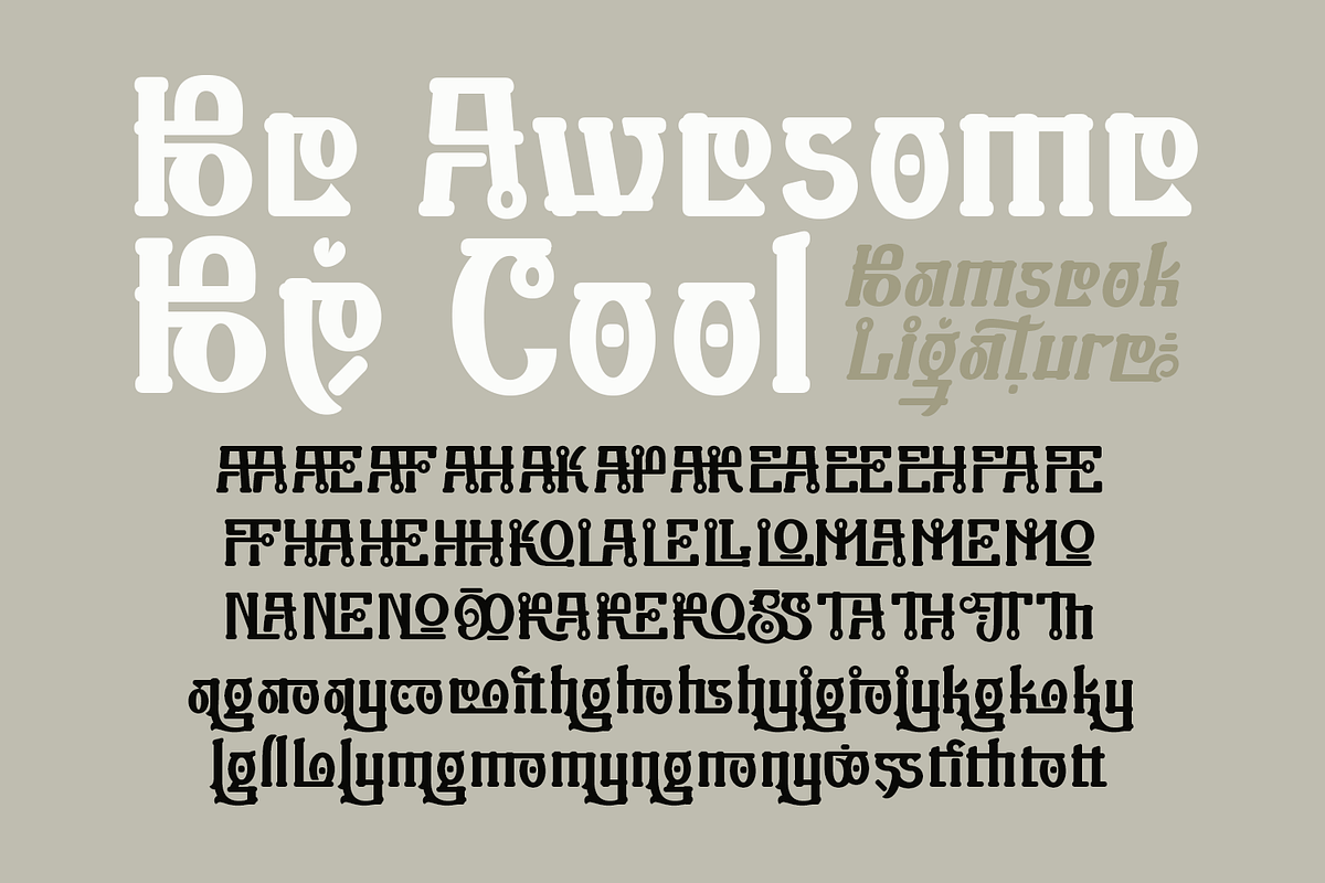 Bamseok - Korean Font, a Serif Font by TypeClassHeroes (Photo 11 of 11)