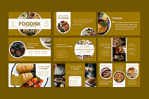 Foodisk - PowerPoint Template