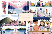 Summer- 206 AI illustrations, an Illustration by Pundateam (Thumbnail 1 of 7)