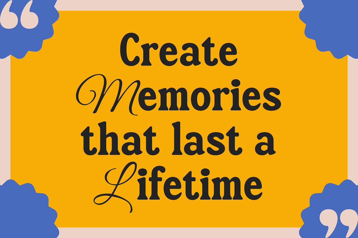 CS Maisy – Retro Font, a Serif Font by Craft Supply Co. (Photo 2 of 8)
