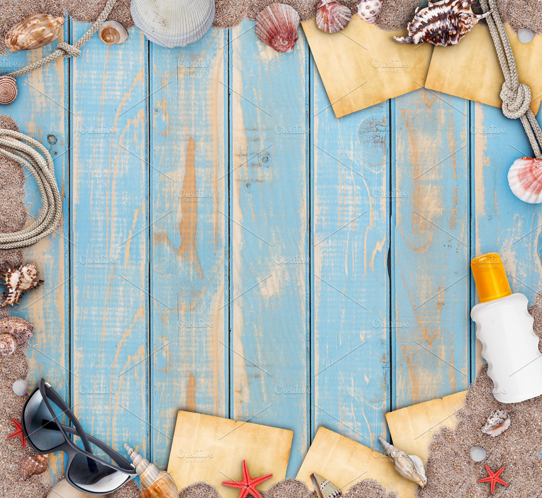 Holiday beach concept stock photo containing holiday and beach