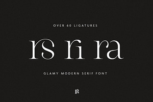 GLAMY - Ligature Rich Serif