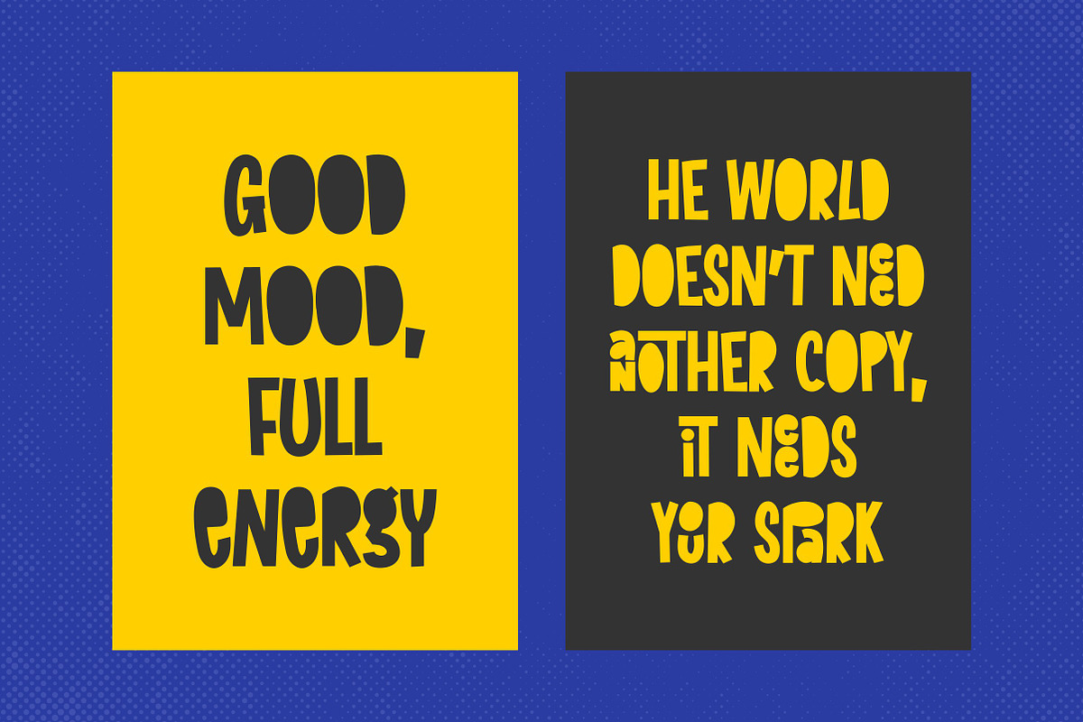 Donut Buffet - Unique Sans, a Sans Serif Font by ErgibiStudio (Photo 4 of 10)