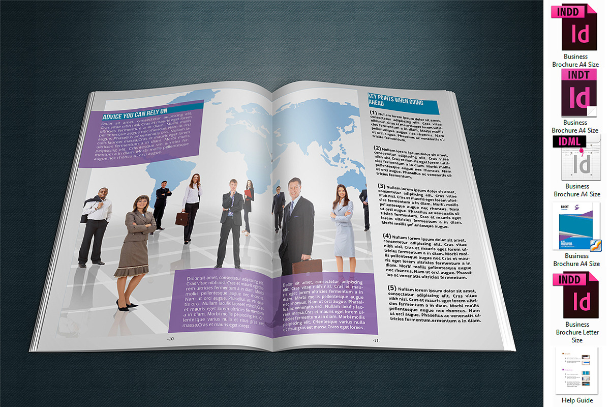 Business Brochure, a Brochure Template by MithunLekson (Photo 6 of 10)