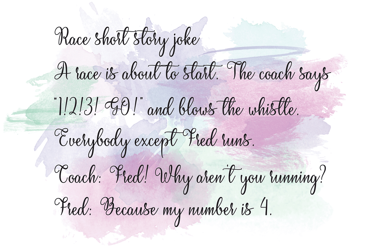 Victory Font preview 5