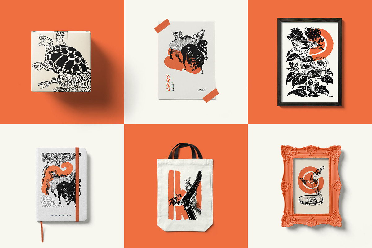 Vintage Japan | Wall Art Creator, an Object Graphic by Leleka.Store (Photo 10 of 19)