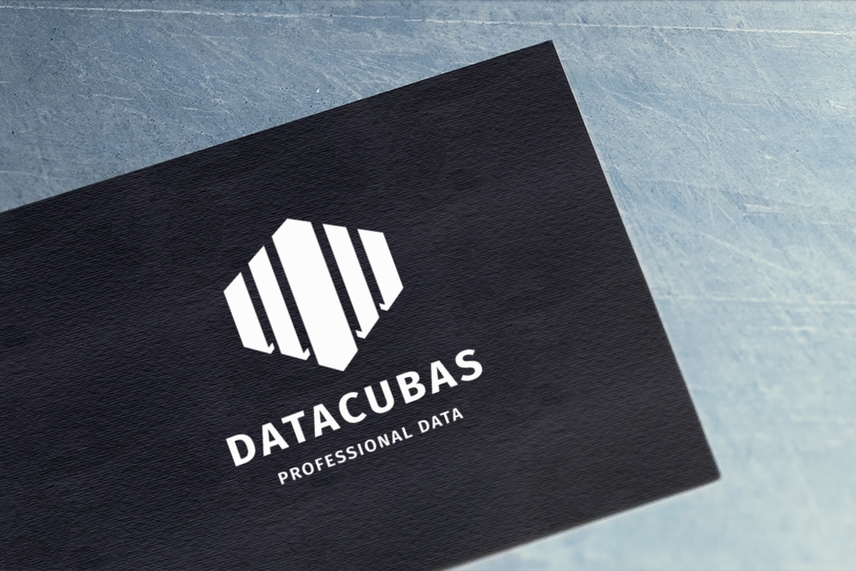 Data Cube Logo, a Branding & Logo Template by Design_Planet
